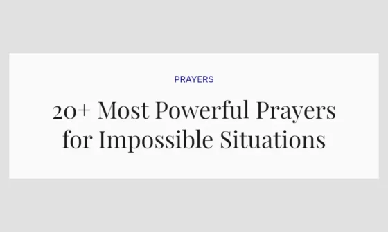 20+ Most Powerful Prayers for Impossible Situations