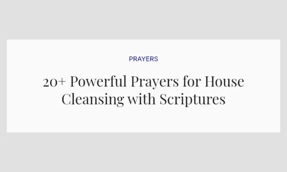 20+ Powerful Prayers for House Cleansing with Scriptures
