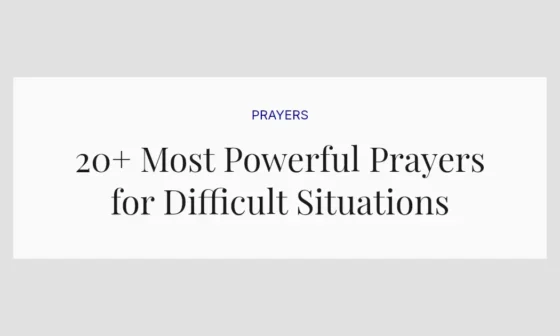 20+ Most Powerful Prayers for Difficult Situations