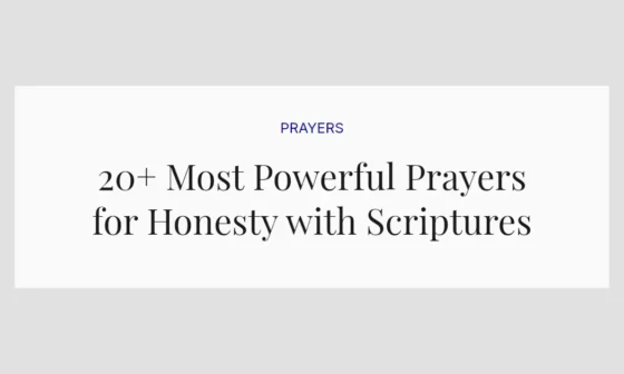 20+ Most Powerful Prayers for Honesty with Scriptures