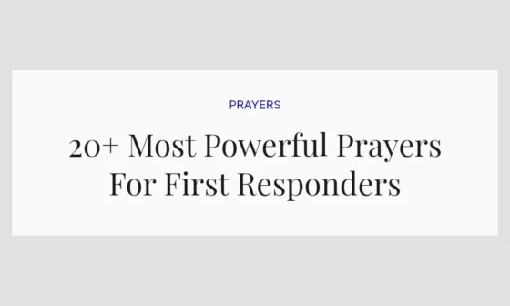 20+ Most Powerful Prayers For First Responders