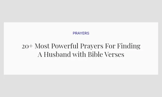 20+ Most Powerful Prayers For Finding A Husband with Bible Verses