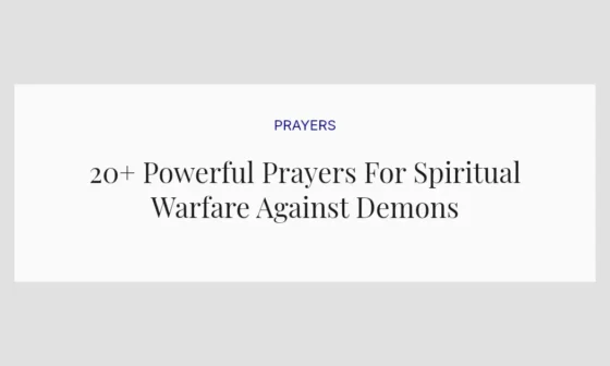 20+ Powerful Prayers For Spiritual Warfare Against Demons