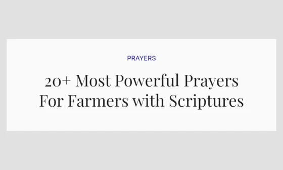 20+ Most Powerful Prayers For Farmers with Scriptures