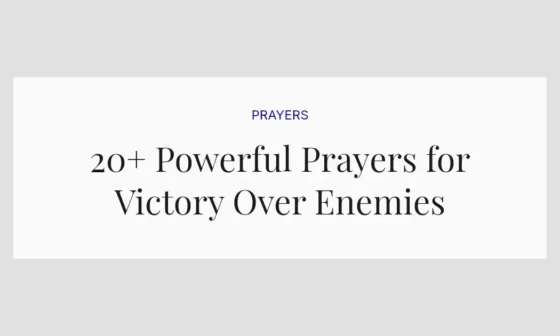 20+ Powerful Prayers for Victory Over Enemies