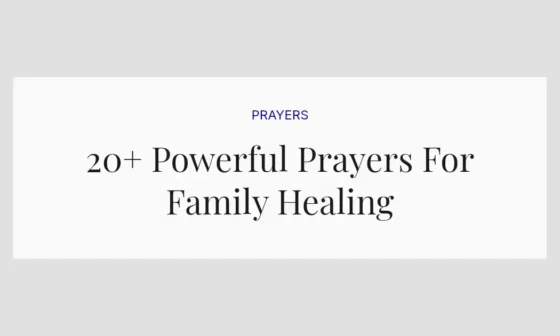 20+ Powerful Prayers For Family Healing