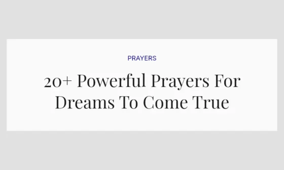 20+ Powerful Prayers For Dreams To Come True