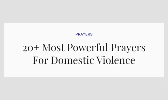 20+ Most Powerful Prayers For Domestic Violence
