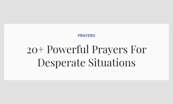 20+ Powerful Prayers For Desperate Situations