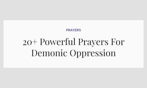 20+ Powerful Prayers For Demonic Oppression