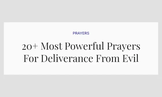 20+ Most Powerful Prayers For Deliverance From Evil