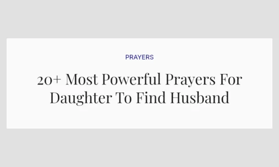 20+ Most Powerful Prayers For Daughter To Find Husband