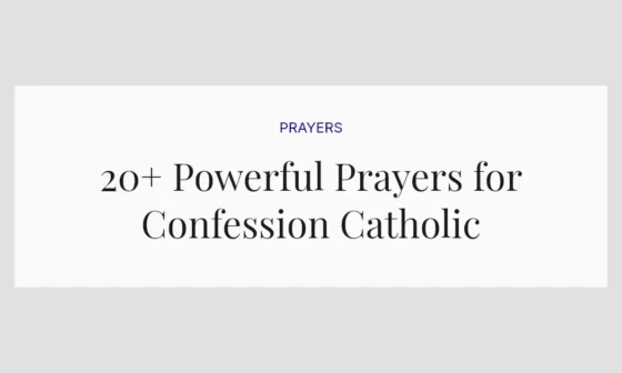 20+ Powerful Prayers for Confession Catholic