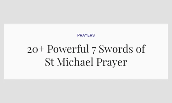 20+ Powerful 7 Swords of St Michael Prayer