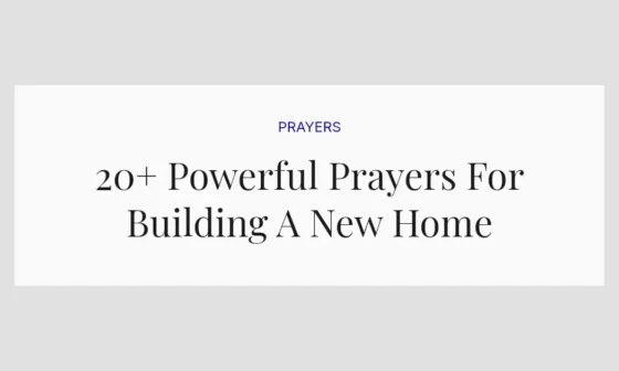 20+ Powerful Prayers For Building A New Home