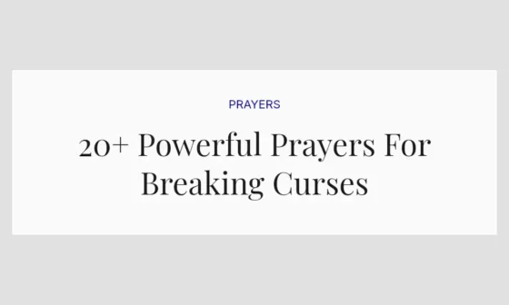 20+ Powerful Prayers For Breaking Curses