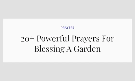 20+ Powerful Prayers For Blessing A Garden