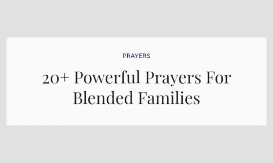 20+ Powerful Prayers For Blended Families