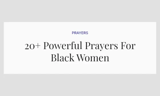 20+ Powerful Prayers For Black Women