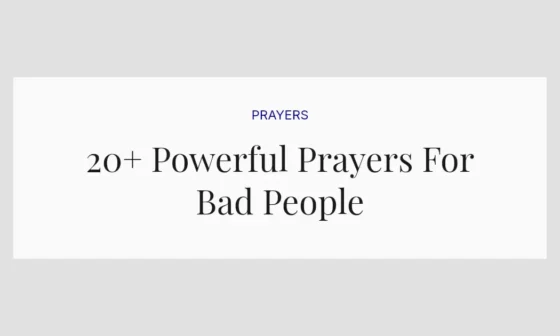 20+ Powerful Prayers For Bad People