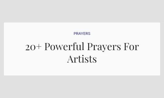 20+ Powerful Prayers For Artists