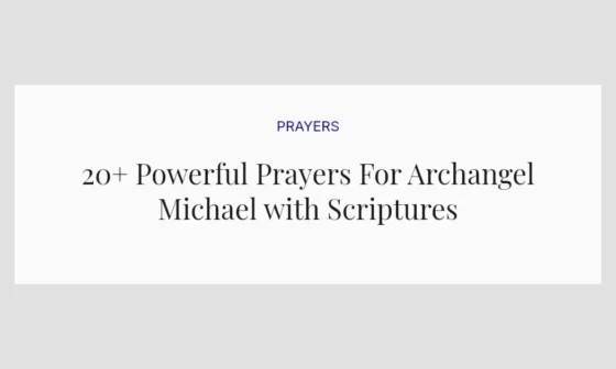 20+ Powerful Prayers For Archangel Michael with Scriptures
