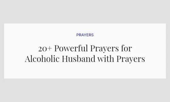 20+ Powerful Prayers for Alcoholic Husband with Prayers
