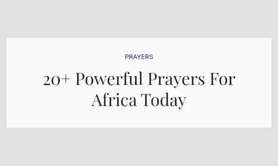 20+ Powerful Prayers For Africa Today