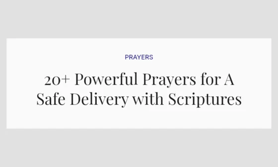 20+ Powerful Prayers for A Safe Delivery with Scriptures