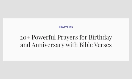 20+ Powerful Prayers for Birthday and Anniversary with Bible Verses