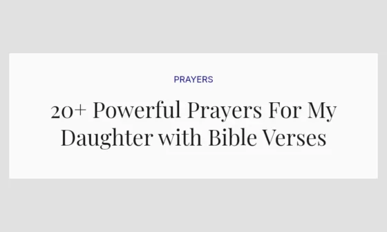 20+ Powerful Prayers For My Daughter with Bible Verses
