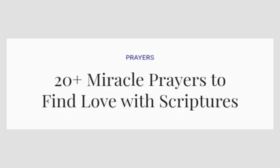 20+ Miracle Prayers to Find Love with Scriptures