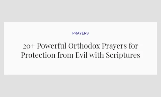 20+ Powerful Orthodox Prayers for Protection from Evil with Scriptures