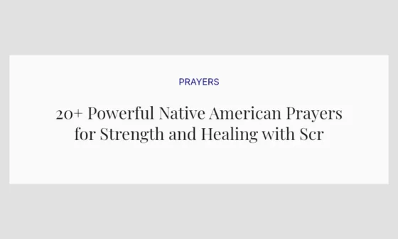 20+ Powerful Native American Prayers for Strength and Healing with Scriptures